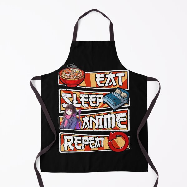 Item preview, Hiyori Iki eat sleep and watch anime art gift designed and sold by Carrollchael95.