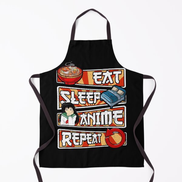 Item preview, beautiful girl eat sleep and watch anime art gift designed and sold by Carrollchael95.