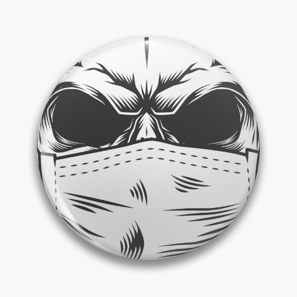 Item preview, mask covid skull designed and sold by klaimeDESIGN.