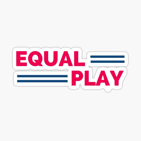 Equal Play Sticker