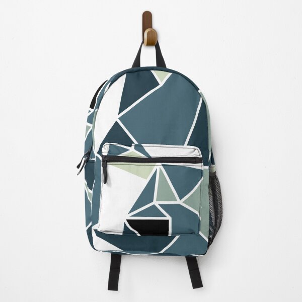 Item preview, Geomtric Hippo - Blue designed and sold by WatTees.