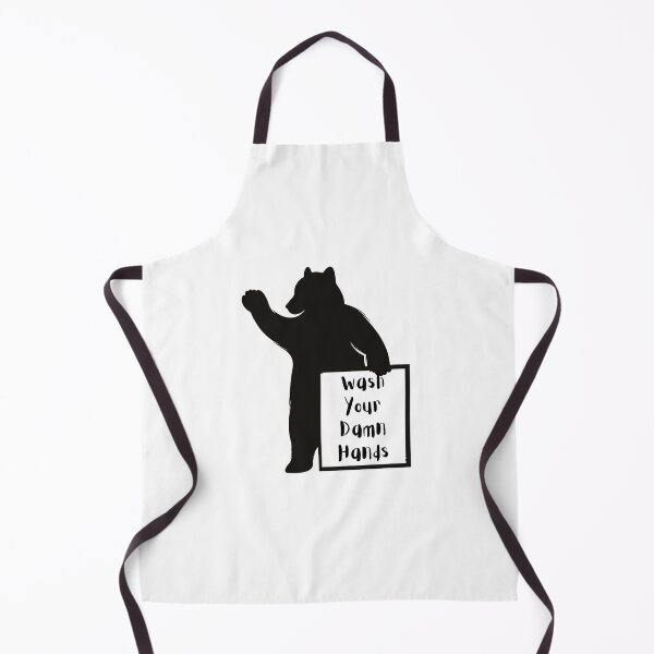 Item preview, Bear - Wash Your Damn Hands designed and sold by bdoraz.