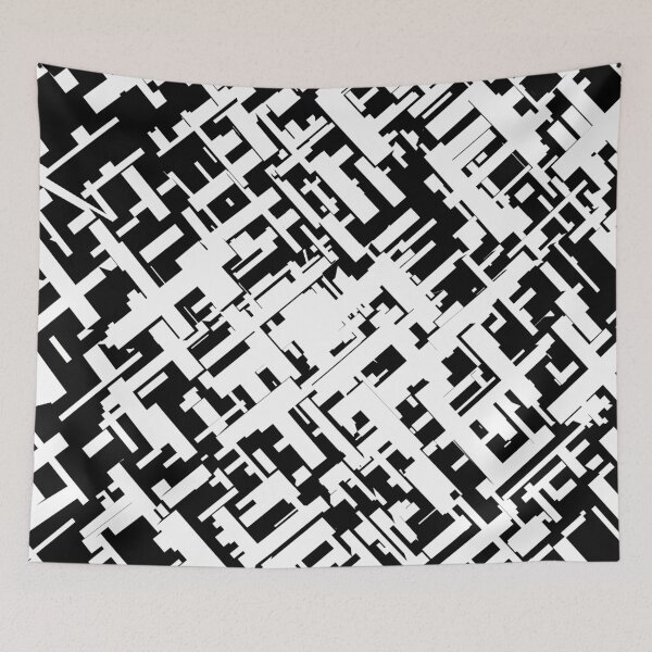 Item preview, Black and white urban composition designed and sold by AlbertoRuiZ.