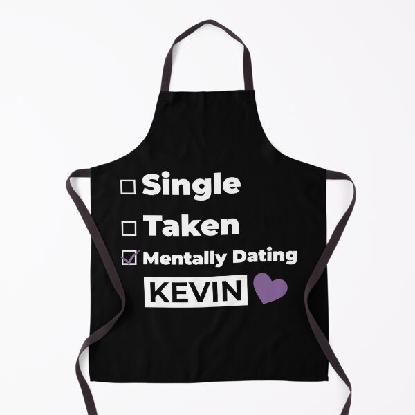 Item preview, Mentally Dating KEVIN new trending cute heart check box valentine pattern design 2021 designed and sold by TeenLake.