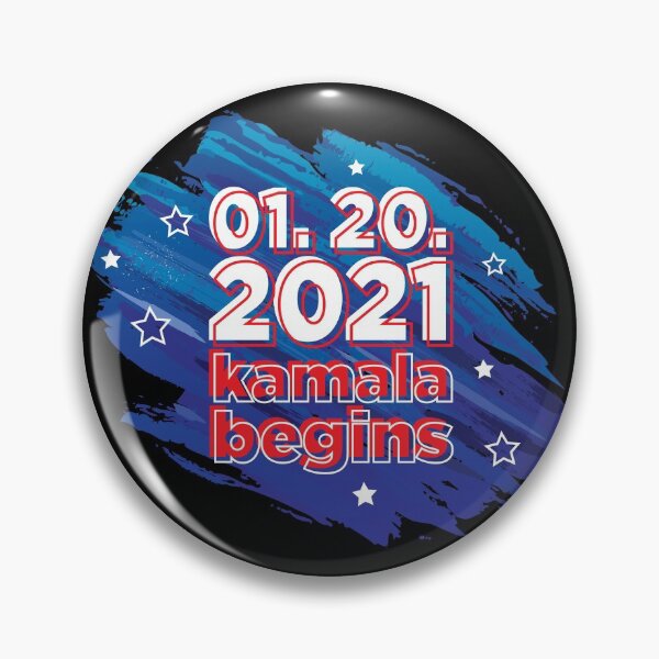 Item preview, Kamala Begins-Inauguration Day 2021 (Abstract Flag Design)  designed and sold by HeraAndKosmos.