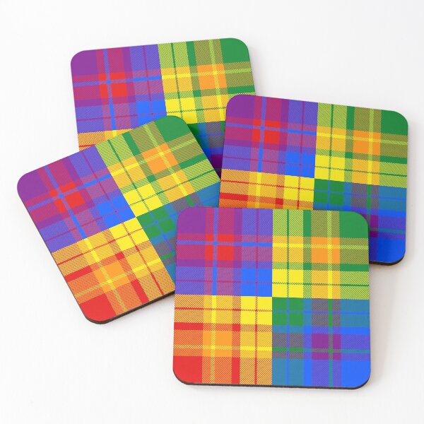Item preview, Gay Plaid Pattern 3 designed and sold by -Gedwolcraeft-.