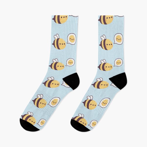 Item preview, Cute Bee Be Happy Emoji Doodle designed and sold by rustydoodle.