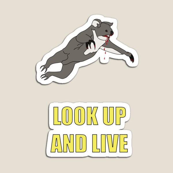 Look Up And Live Magnet