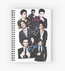 Ian Somerhalder Spiral Notebook