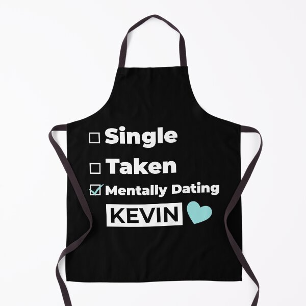 Item preview, Mentally Dating KEVIN new trending cute heart check box valentine pattern design 2021 designed and sold by TeenLake.