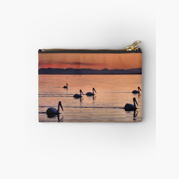 Item preview, Pelicans Sunset Salton Sea designed and sold by Jo Nijenhuis.