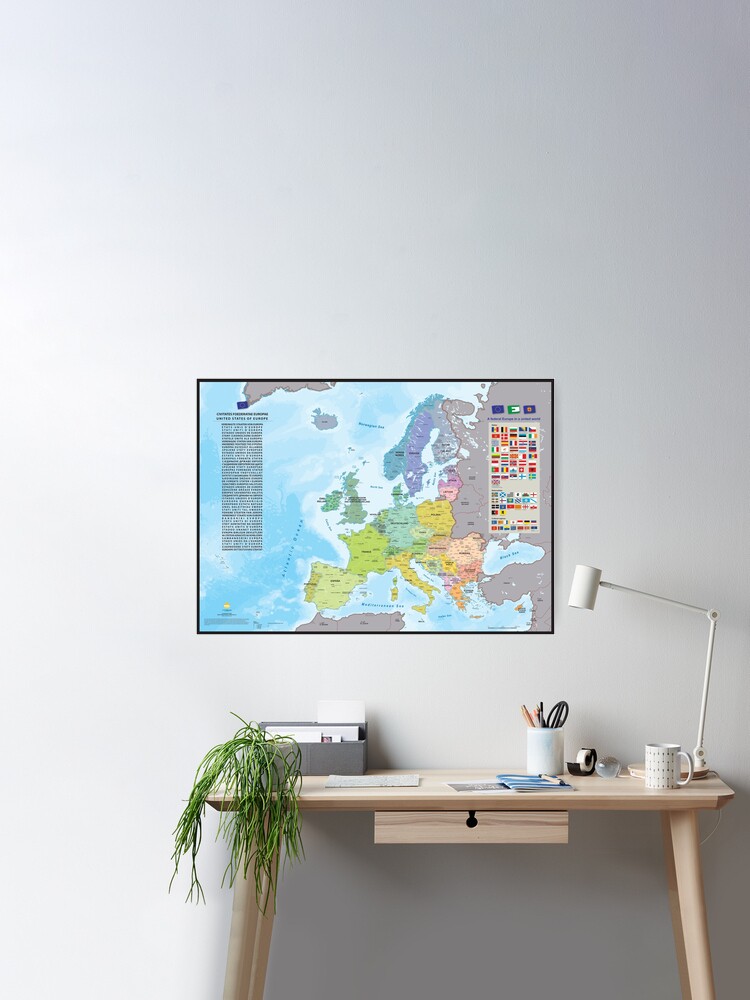 Esselte Vade de escritorio, Mapa del mundo, 40x53cm, Plástico, Europost,  32184 : : Oficina y papelería