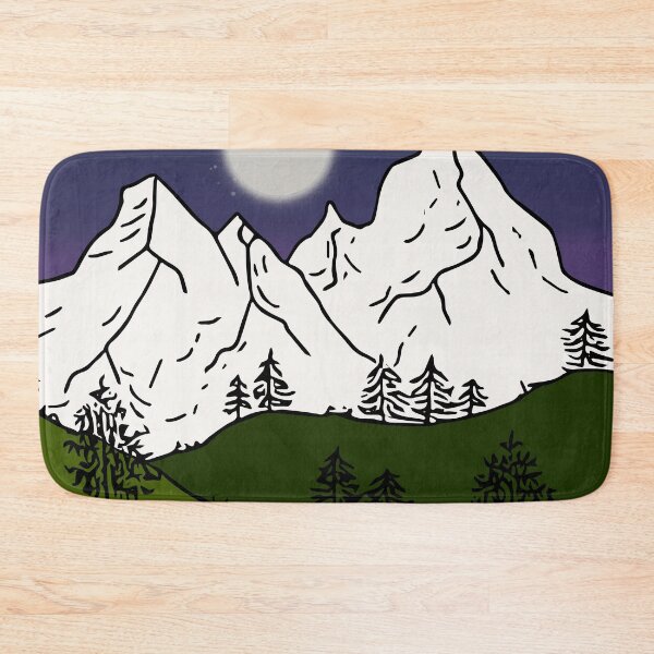 Item preview, white mountains designed and sold by RanitasArt.