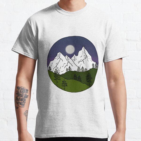 weisse berge Classic T-Shirt