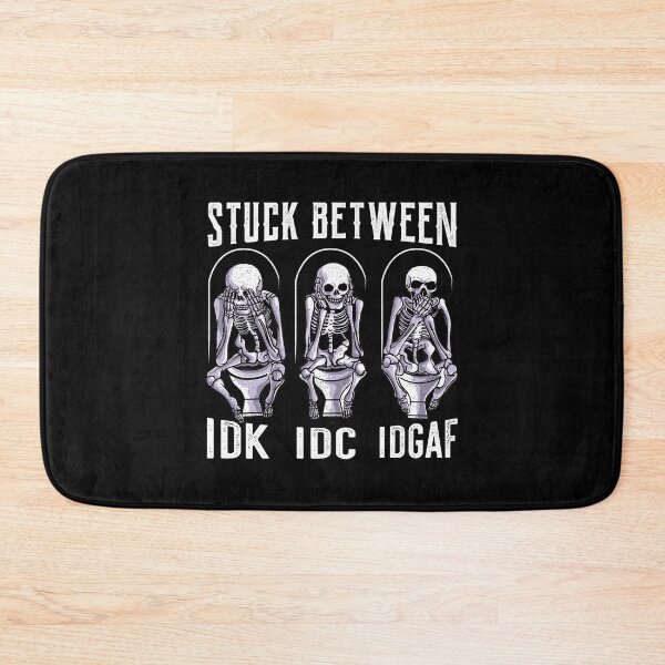 Item preview, Stuck between IDK IDC and IDGAF designed and sold by Doa-ibu.