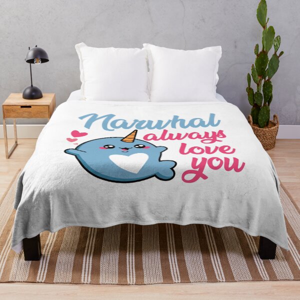 Item preview, Narwhal always love you  -VALENTINE DAY MEME designed and sold by shivani21061993.