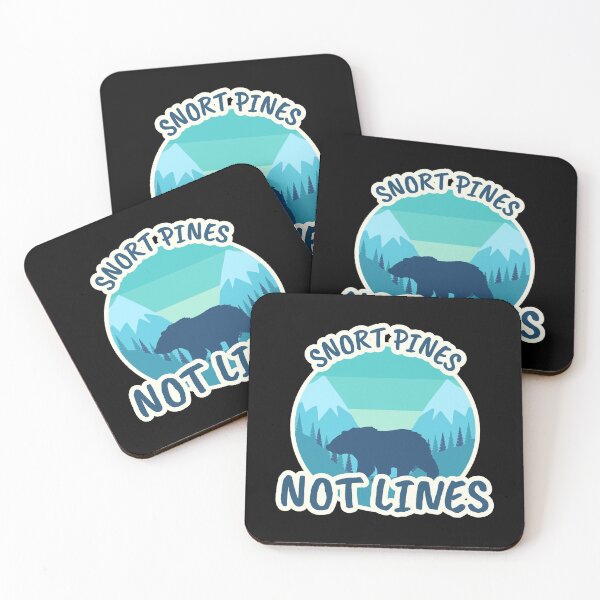 Item preview, Snort Pines Not Lines designed and sold by Wachi-A.