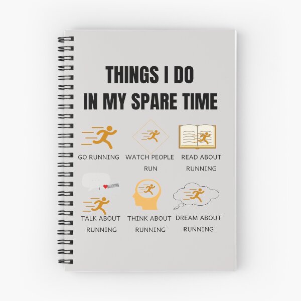 Item preview, Things I Do In My Spare Time. Go Running designed and sold by Damitparasayo.