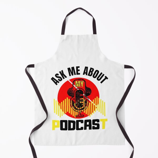 Item preview, Ask Me About My Podcast designed and sold by Vibing-Right.