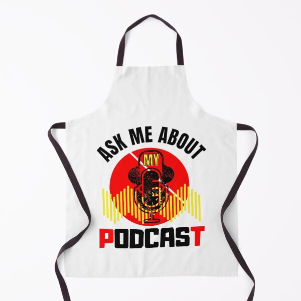 Item preview, Ask Me About My Podcast designed and sold by Vibing-Right.