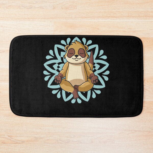 Item preview, Meerkat Yoga Mandala Spiritual yoga women designed and sold by 123428094.