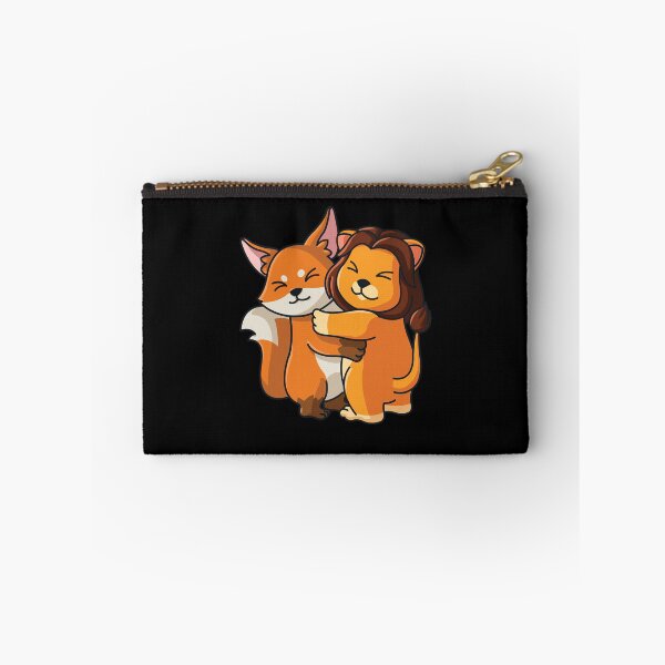 Item preview, Fox and Lion cute Hug Cuddle Animals designed and sold by 123428094.