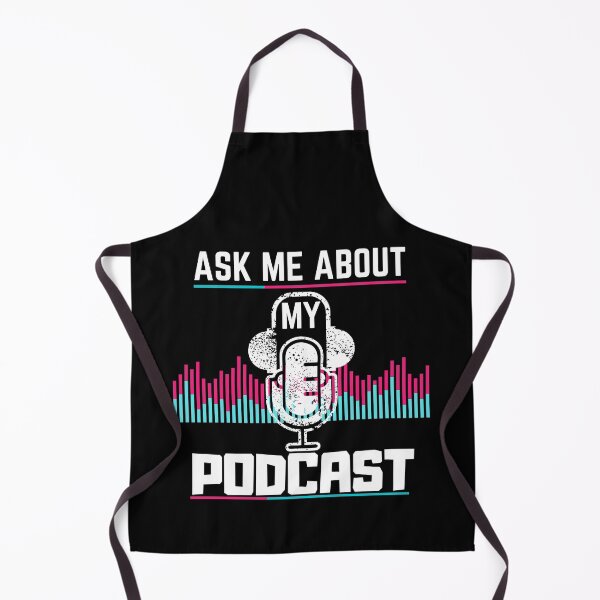 Item preview, Ask Me About My Podcast designed and sold by Vibing-Right.