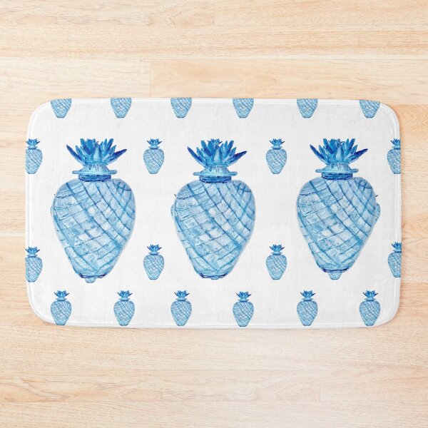 Item preview, Blue and White Ginger Jar Pineapple Pineapples designed and sold by monpetitbijou.
