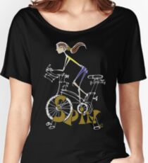 Spin, Spinning, Spin-Klasse, Zyklus - Brunette Loose Fit T-Shirt