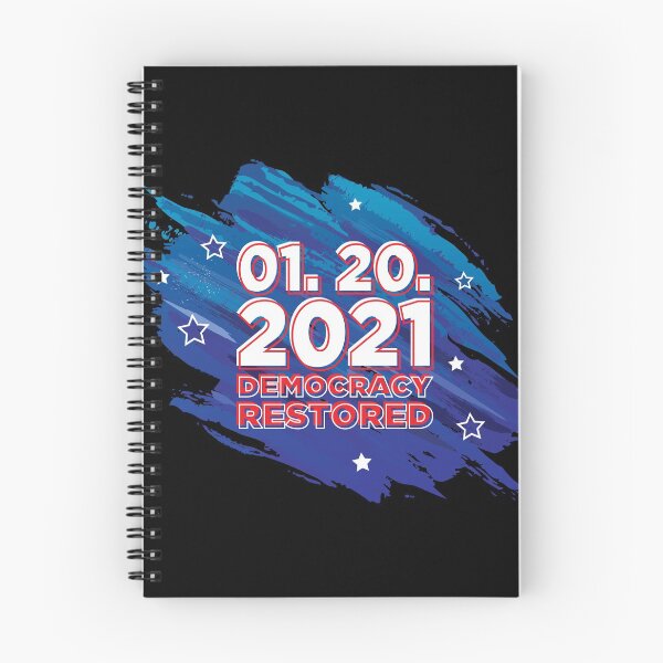 Item preview, Democracy Restored-Inauguration Day 2021 (Abstract Flag Design)  designed and sold by HeraAndKosmos.
