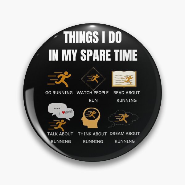 Item preview, Things I Do In My Spare Time. Run designed and sold by Damitparasayo.