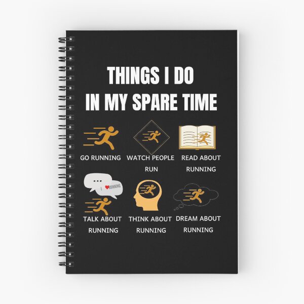Item preview, Things I Do In My Spare Time. Run designed and sold by Damitparasayo.