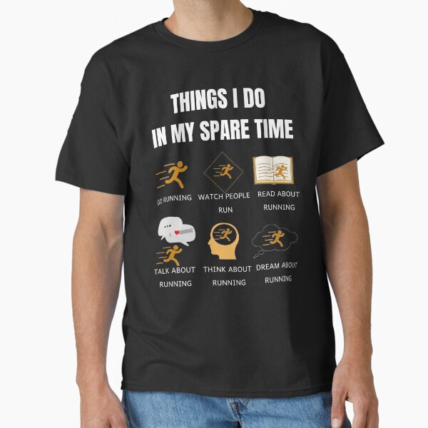 Item preview, Things I Do In My Spare Time. Run designed and sold by Damitparasayo.
