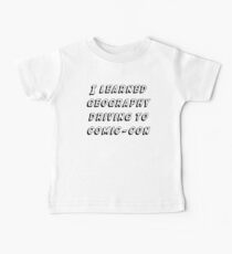 Geography Baby Tee