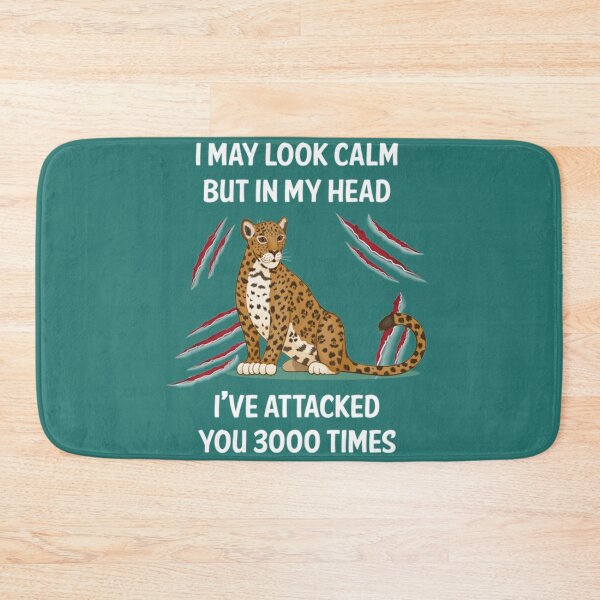Item preview, Jaguar Jaguar I May Look Calm But In My Head designed and sold by Ixachiart.