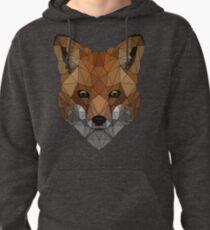 Geometric Fox Pullover Hoodie