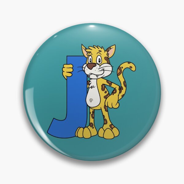 Item preview, Jaguar Letter J with Jaguar designed and sold by Ixachiart.