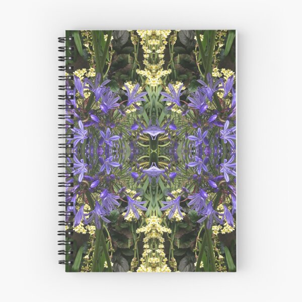 Item preview, Botanical Divine, Bumbling Bees in the Blue, Mauve and Gold - Summertime Gardens designed and sold by RoseAromas.