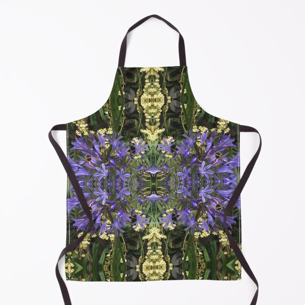 Item preview, Botanical Divine, Bumbling Bees in the Blue, Mauve and Gold - Summertime Gardens designed and sold by RoseAromas.