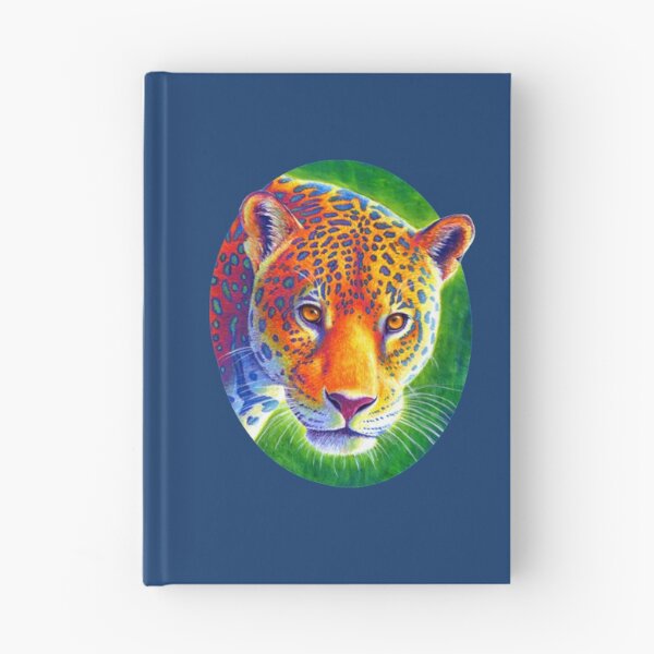 Item preview, Jaguar Light in the Rainforest Colorful Jaguar designed and sold by Ixachiart.