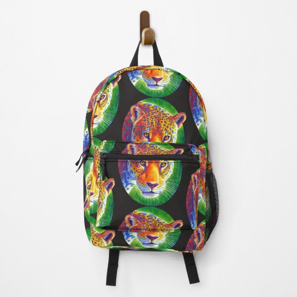 Item preview, Jaguar Light in the Rainforest Colorful Jaguar designed and sold by Ixachiart.
