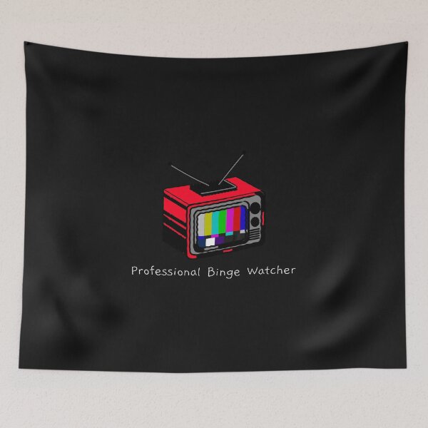 Artikelvorschau, Professioneller Binge Watcher entworfen und verkauft von Bunkhouse.