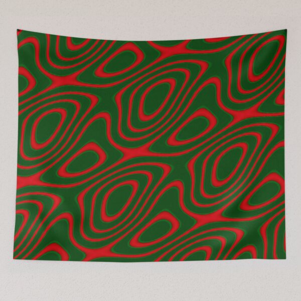 Item preview, Bend Twist Stretch Squash Red Green designed and sold by AraljanFusion.