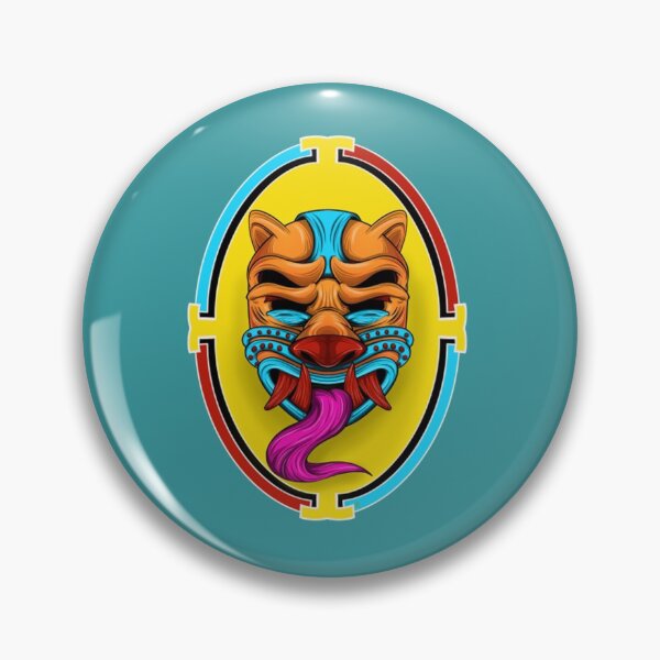 Item preview, Jaguar Warrior Mascara y Escudo designed and sold by Ixachiart.