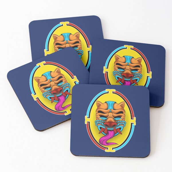 Item preview, Jaguar Warrior Mascara y Escudo designed and sold by Ixachiart.