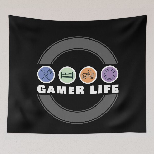 Item preview, The Life Of A Gamer designed and sold by Gravity1206.