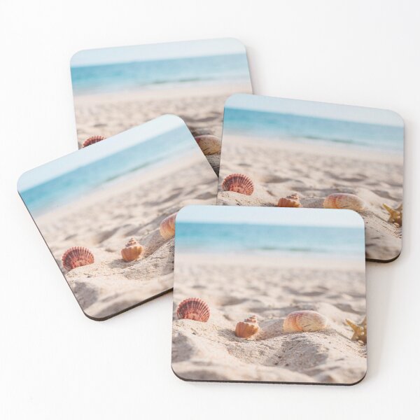 Item preview, Sea Shells And Starfish On The Beach designed and sold by JTS STORE.
