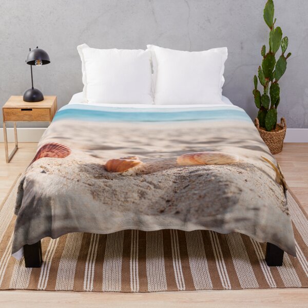 Item preview, Sea Shells And Starfish On The Beach designed and sold by JTS STORE.