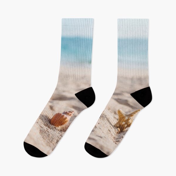 Item preview, Sea Shells And Starfish On The Beach designed and sold by JTS STORE.