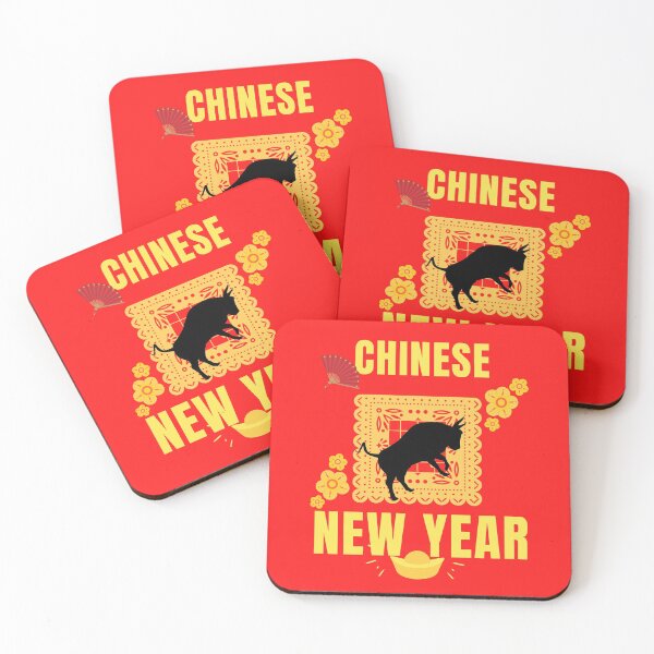 Item preview, chinese ox new year for yellow designed and sold by dalypdesign.